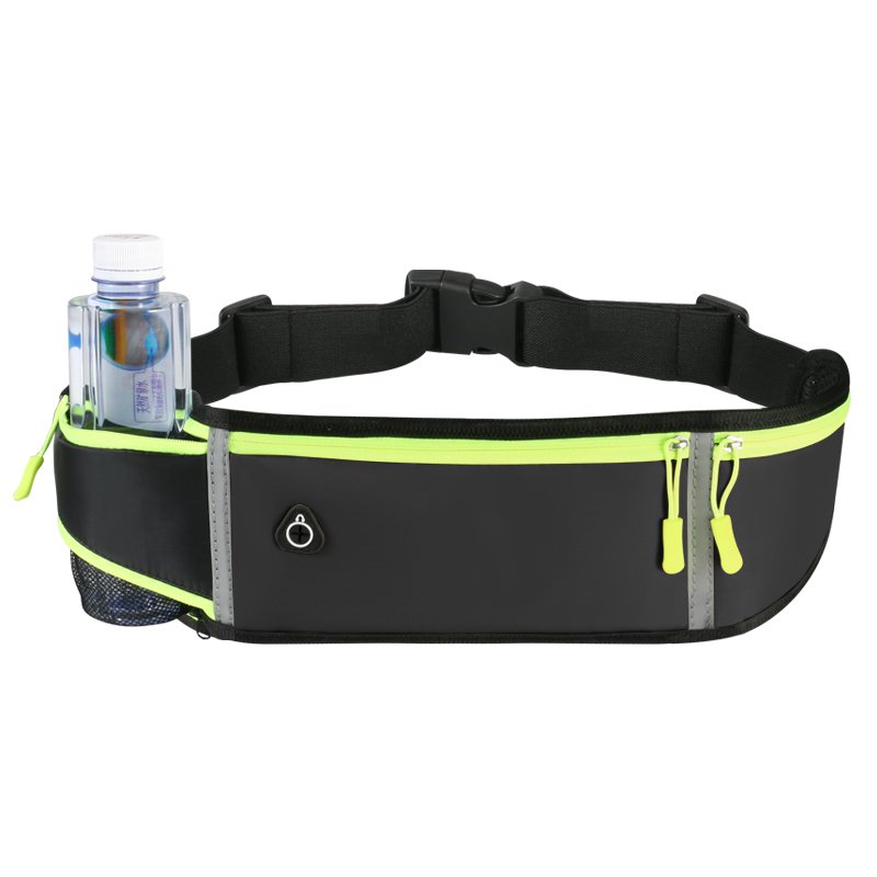 An outdoor sports cell bag, a male and female multi-purpose gym kit, and a small, invisible waterproof kit
