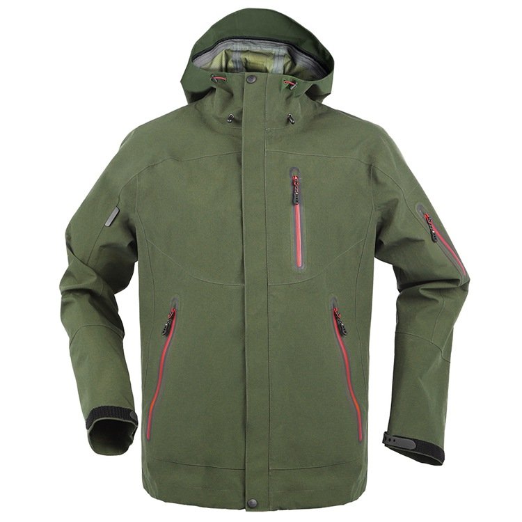 New Softshell Jacket Custom Design Winter Workwear Men's Windproof Waterproof Fleece Lined Zip Up Soft Shell Jacket