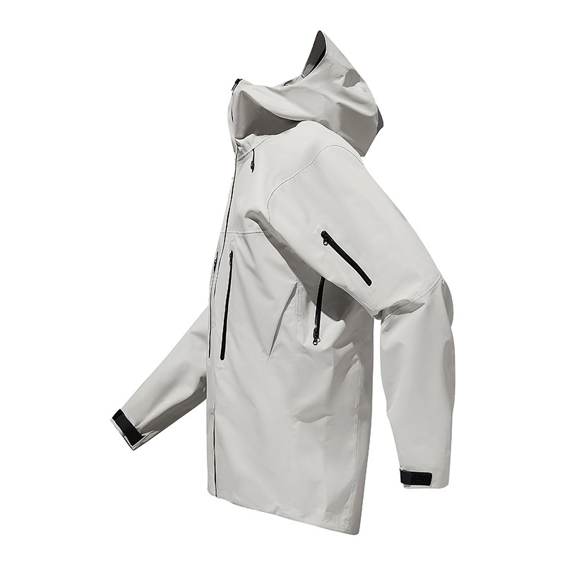 Manufacturer's Custom Logo Women's Plus Size Outdoor Casual Hooded Windbreaker Autumn Waterproof Zipper Closure Hiking Raincoat