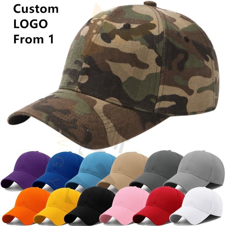 Customizable Logo Foldable Tropical Hemp Desert Camo Tactical Baseball Cap
