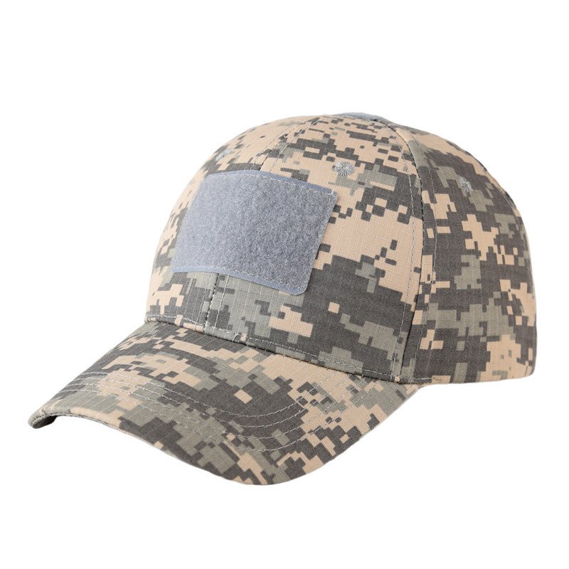 Customizable Logo Foldable Tropical Hemp Desert Camo Tactical Baseball Cap