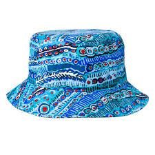 Custom all over print pattern cotton reversible double sided bucket hat