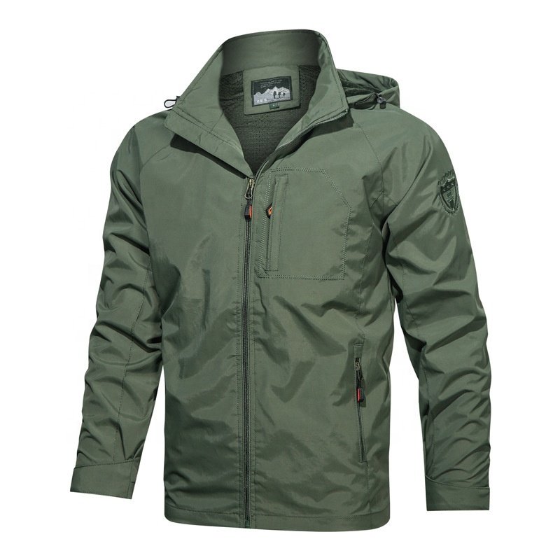 2024 Jacket Men Outdoor Fitness Sport Jacket Windproof Waterproof Jacket For Man