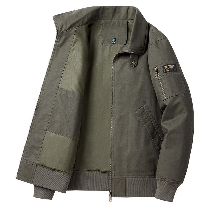 Custom Logo Windproof Waterproof Racer Outdoor Hiking Autumn Work Casual Jacket With Casual Style Zipper OEM Service