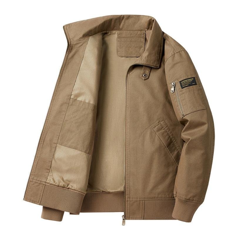 Custom Logo Windproof Waterproof Racer Outdoor Hiking Autumn Work Casual Jacket With Casual Style Zipper OEM Service