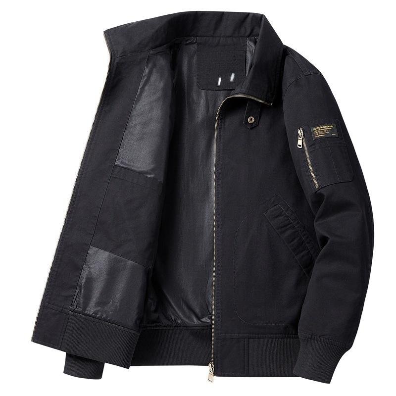 Custom Logo Windproof Waterproof Racer Outdoor Hiking Autumn Work Casual Jacket With Casual Style Zipper OEM Service