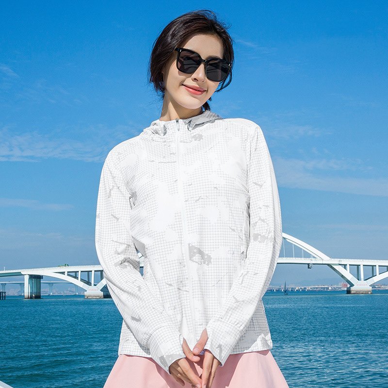 Men UV Protection Jacket Women Camouflage UPF 50 Sunscreen Clothing Ice Silk Ultra-thin Breathable long sleeve Skin Clothing