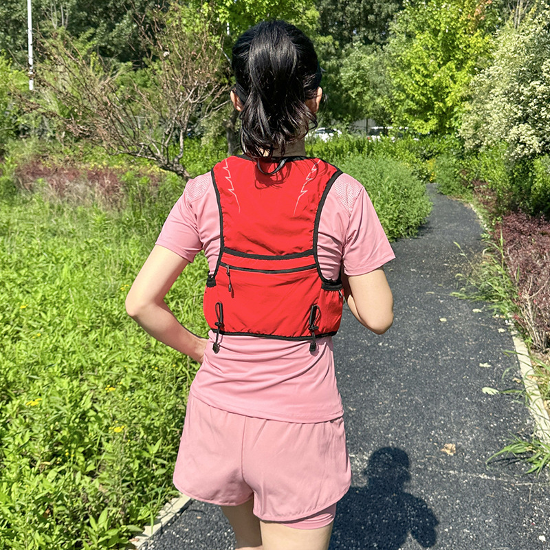 Outdoor Riding Running Hydration Vest Waterproof Jogging Water Bottle Lightweight Hiking Vest