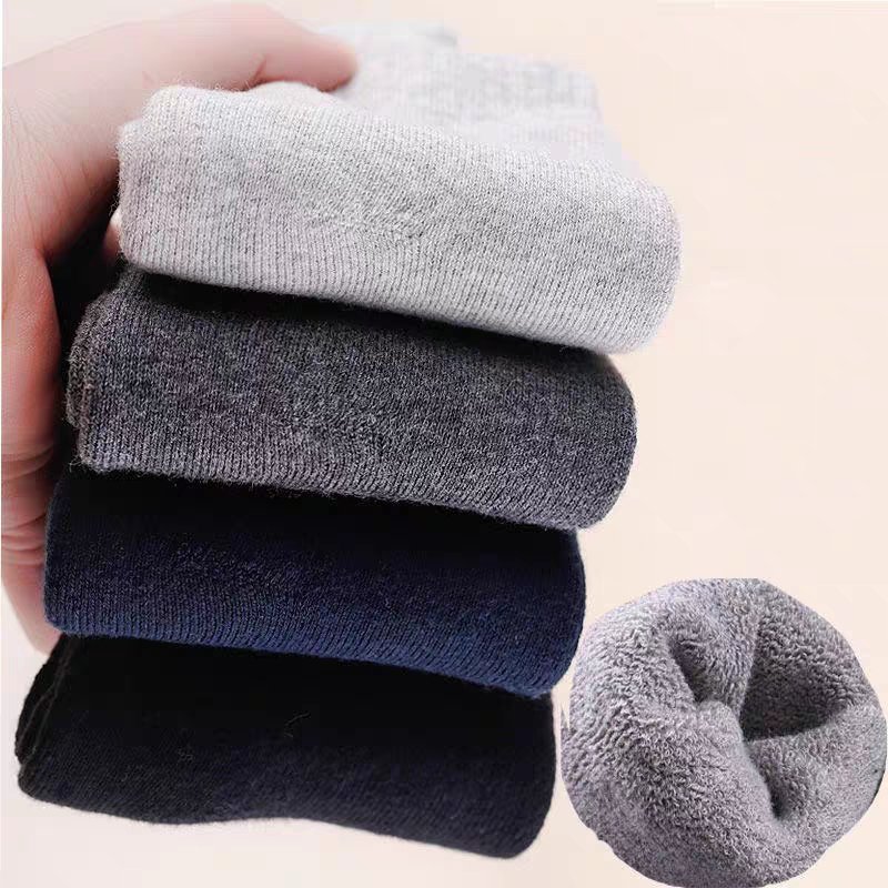 New Heavy Soft Cozy Hiking Boot Merino Wool Socks Thermal Warm Super Thick Socks Men Women for Winter