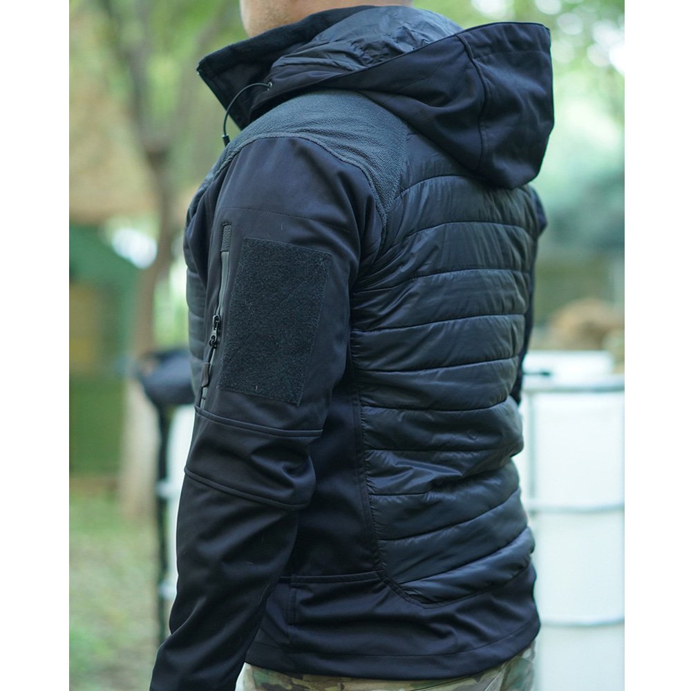 Double-sided Cotton Clothing Outdoor Hiking Suit Waterproof Slim Winter Camouflage Cold Jacket