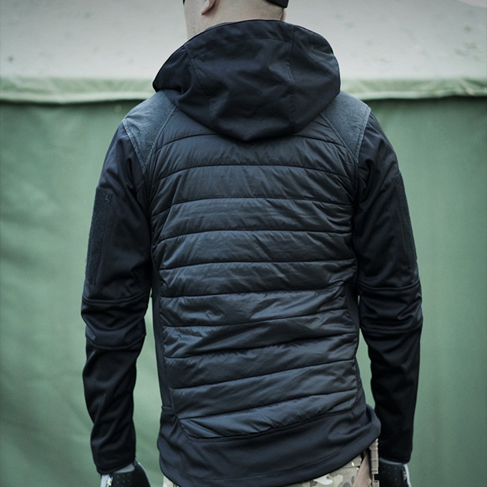 Double-sided Cotton Clothing Outdoor Hiking Suit Waterproof Slim Winter Camouflage Cold Jacket