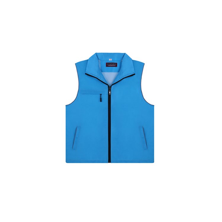Hot Selling High Quality Full Safety Protective 100% Polyester Fibre Three Pocket Reflective Vest