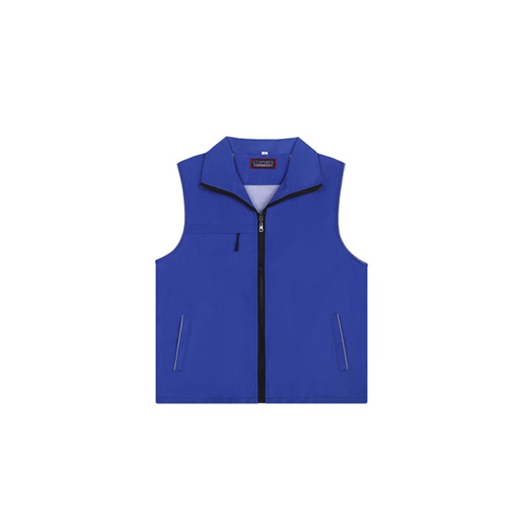 Hot Selling High Quality Full Safety Protective 100% Polyester Fibre Three Pocket Reflective Vest
