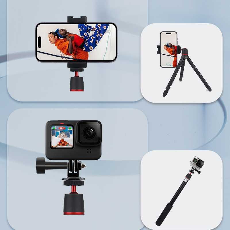 New sports cameras turn to the one-quarter interface