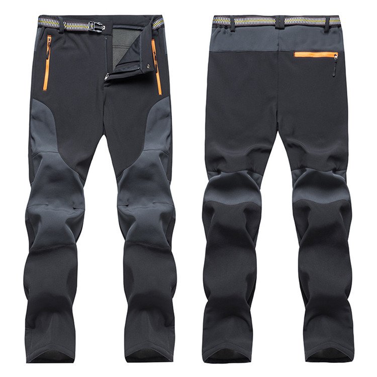 Outdoor Wear Resisting Trekking Pants Outdoor Men Zip Off Pants Hiking Fleece Customized Outdoors Winter Fishing Support S-3XL