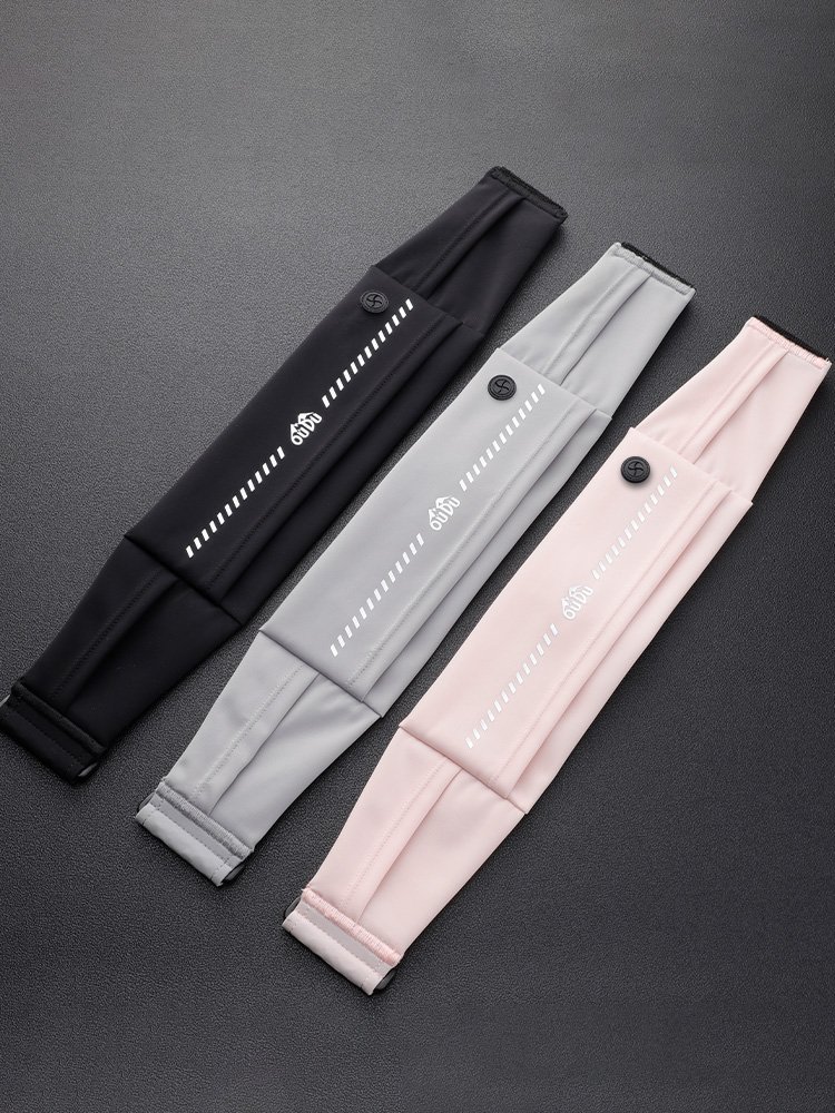 A sports bag with a man's mobile phone bag with a multi-purpose belt for a marathon outdoor invisible women's body