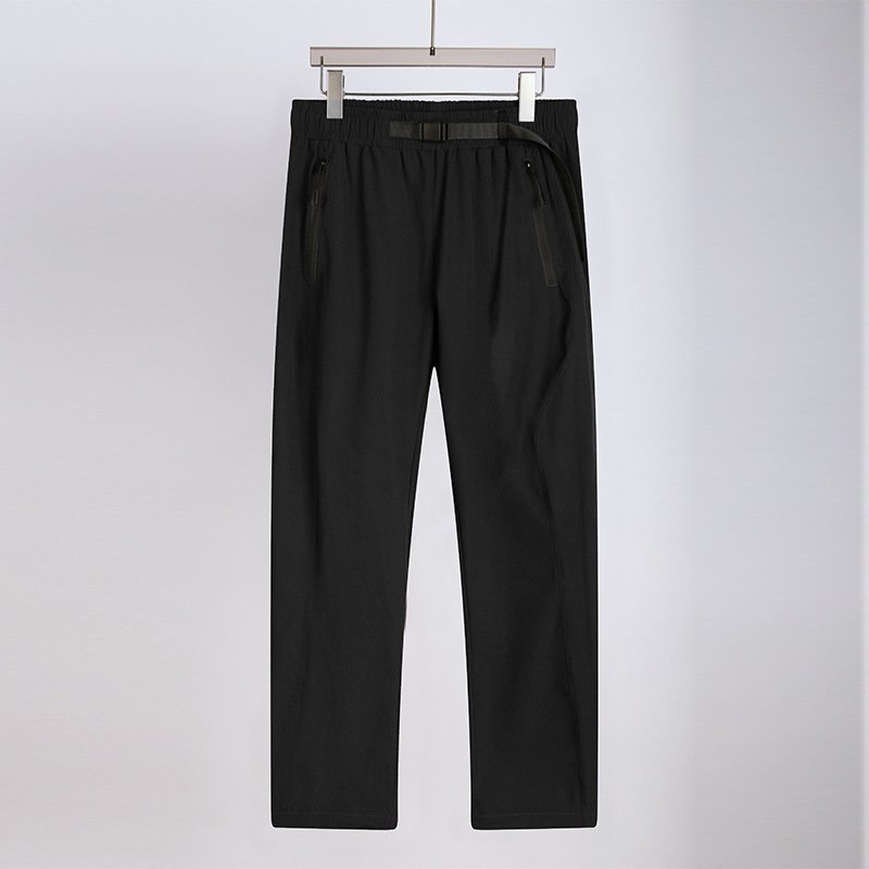 Wholesale Mens Lightweight Hiking Travel Pants Breathable Athletic Fishing Active Joggers Zipper Pockets