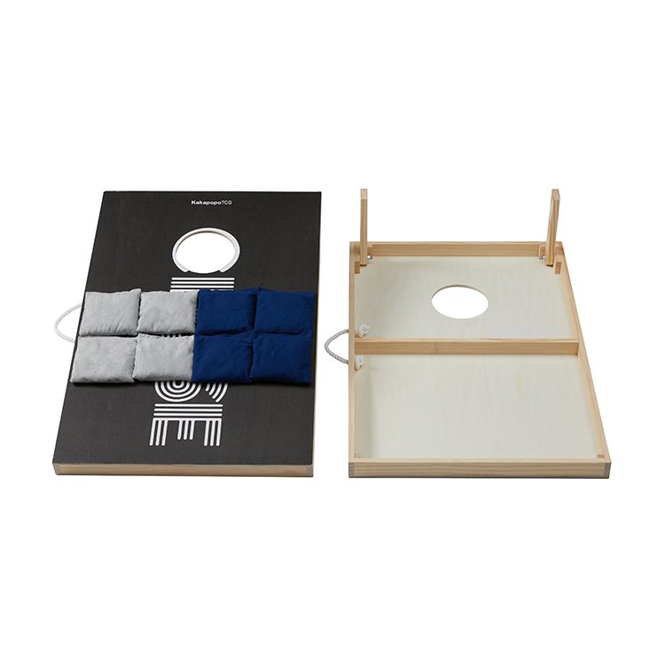 Wooden Bean Bag Toss Game Outdoor Sport Cornhole Board With Custom Logo