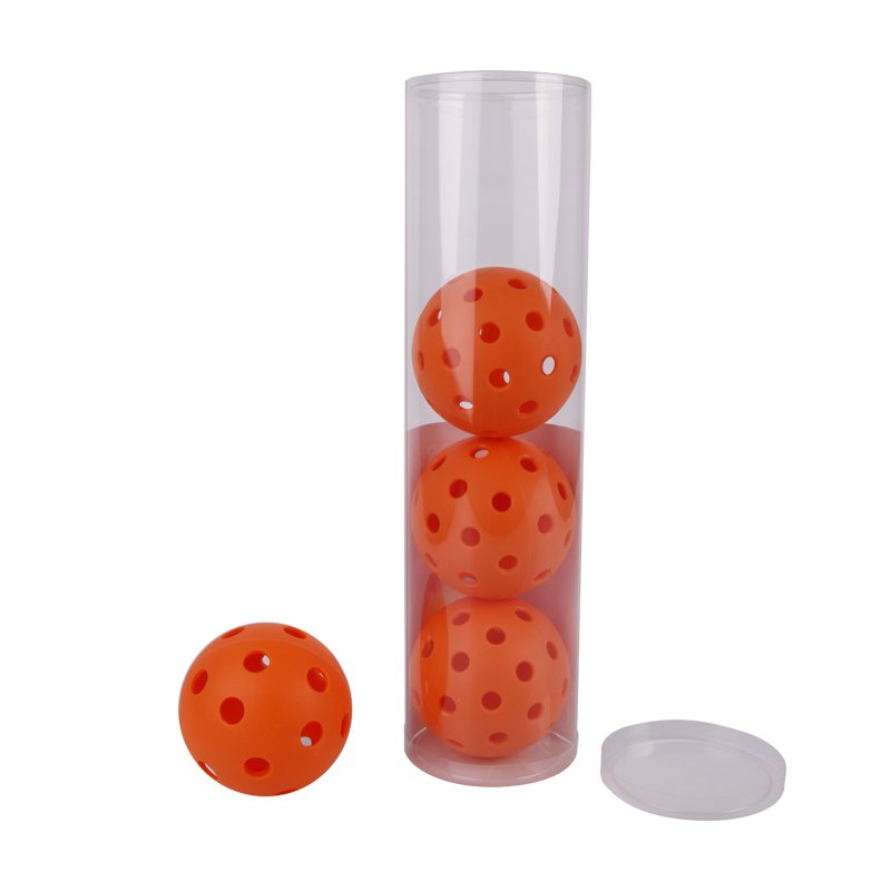 3pcs/Pack TPE pickleball high bounce pickleball ball customized pickle ball gift seamless 40 hole outdoor pickleball balls