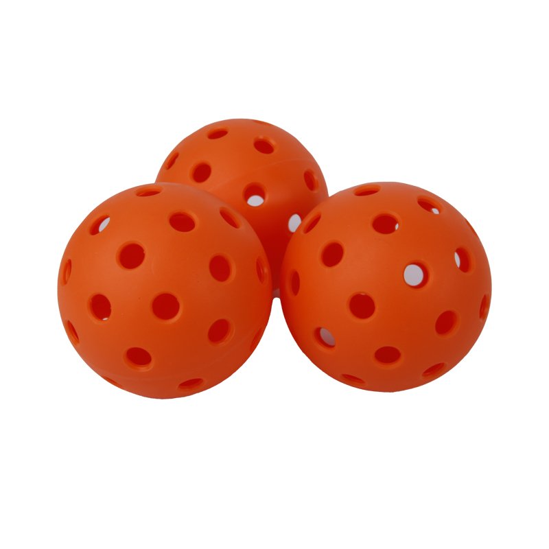 3pcs/Pack TPE pickleball high bounce pickleball ball customized pickle ball gift seamless 40 hole outdoor pickleball balls