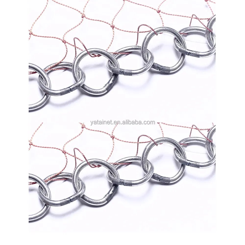 High quality monofilament fishing net chain style frisbee cast net