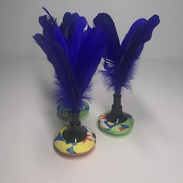 Hot Sale Customized Beach Toys Indiaca Neoprene Hand Feather Ball Beach Toys