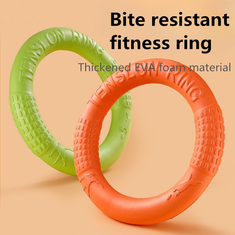 Large dog users outdoor dog pen toys EVA foam floating frisbee training pet toys