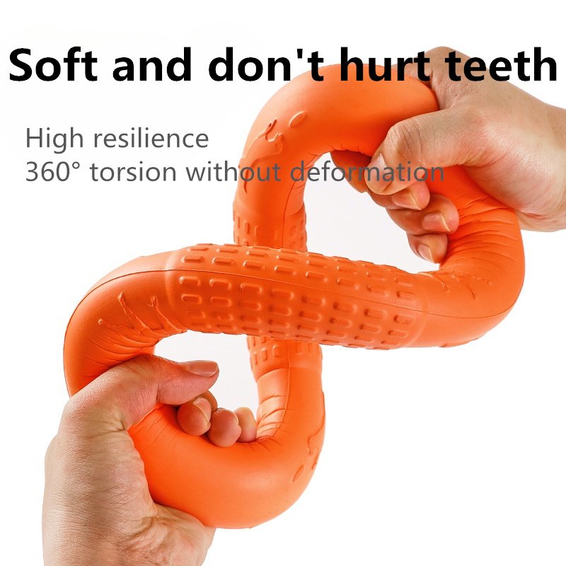 Large dog users outdoor dog pen toys EVA foam floating frisbee training pet toys