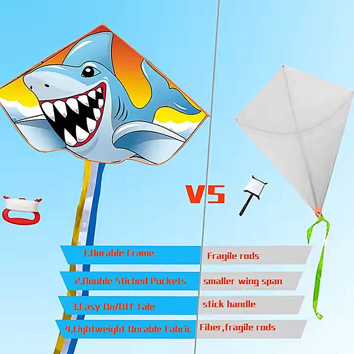 Best Selling Kites Flying Outdoor Toys Kite for Children's Sports Fabric Parafoil Kites on Sale