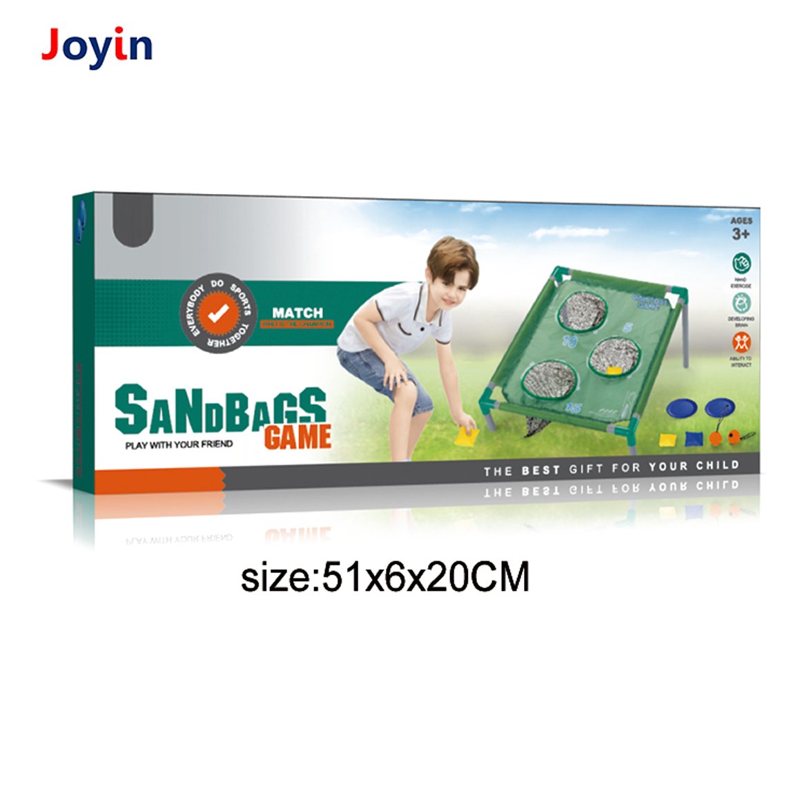 Versatile 3-in-1 Bean Bag Toss Game Set for Kids Includes Bouncing Balls Frisbees and Colorful Bean Bags for Beach Play