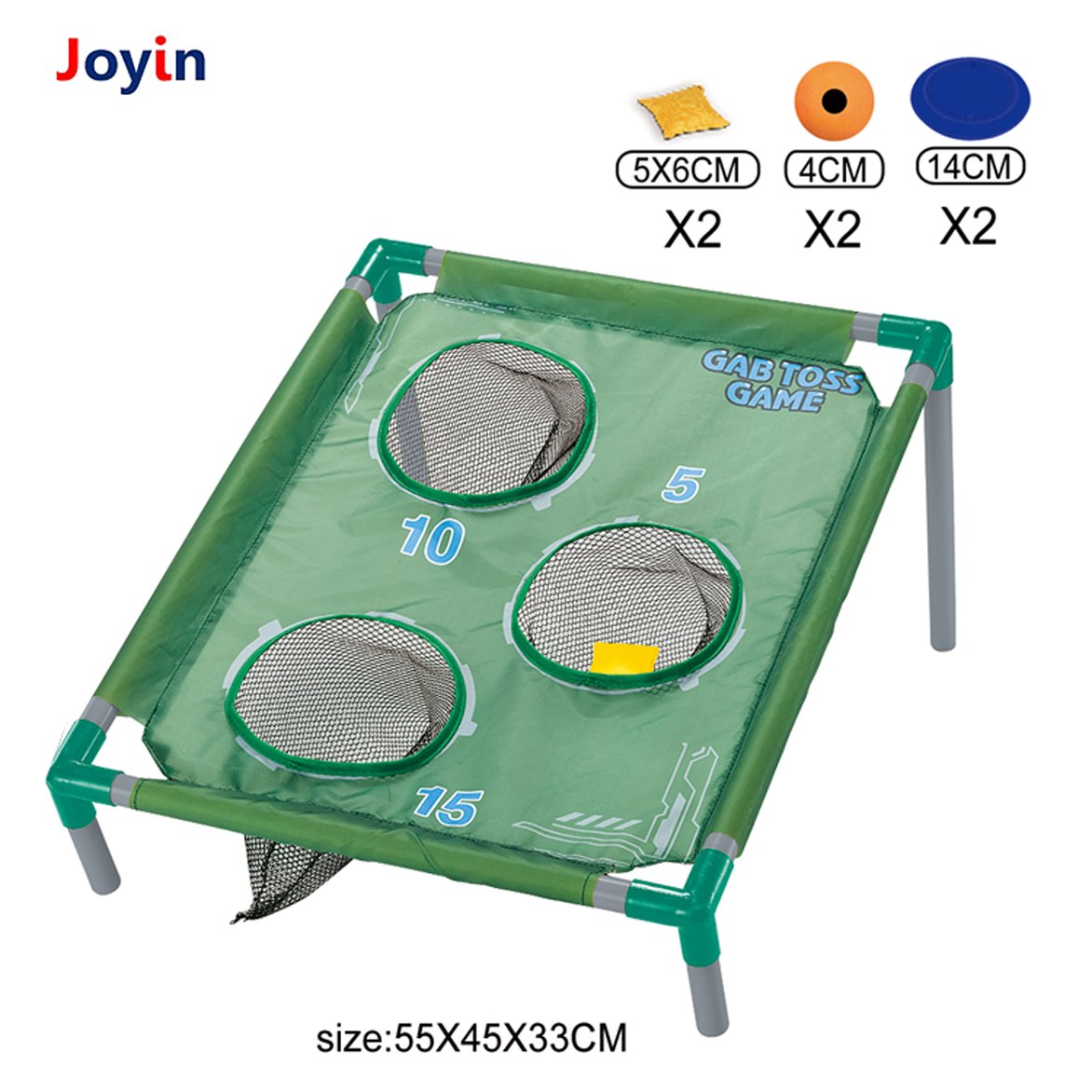 Versatile 3-in-1 Bean Bag Toss Game Set for Kids Includes Bouncing Balls Frisbees and Colorful Bean Bags for Beach Play