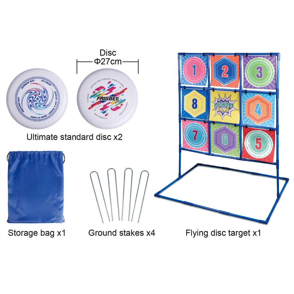 Silicone Frisbeed Digital Target Board Sport Games Set Flying Discs Outdoor Toys