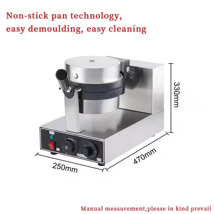 Commercial electric frisbee burger maker, sandwich machine, double-sided press toaster, suitable for coffee burger shops