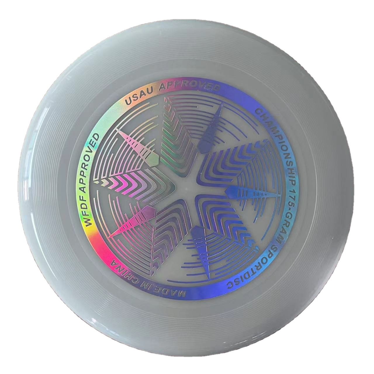 Cheap Flying Disc Ultimate Frisbeed Disc 175g PE OEM Unisex Electronic Toy Plastic Disc Circle Professional Custom Logo Sports