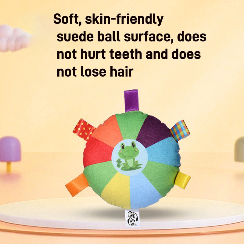 Factory Wholesale Interactive Plush Dog Toys Simple Cute Deluxe Round Frisbee Suitable for Playing