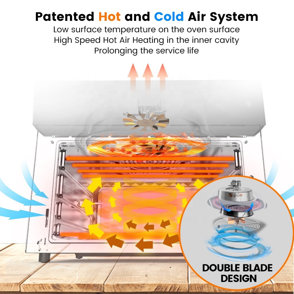 AmazonPrime Freidora de Aire Wholesale Digital Kitchen Appliances Electric Air Fryer Toaster Oven