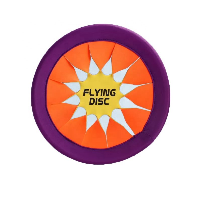 SBR neoprene Flying Disc for kids outdoor sports water games soft frisbee