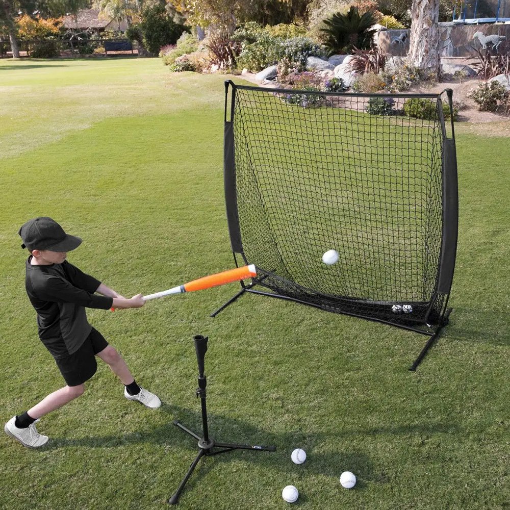 OEM Hot sale foldable 7X7FT baseball hitting net Target practise golf net