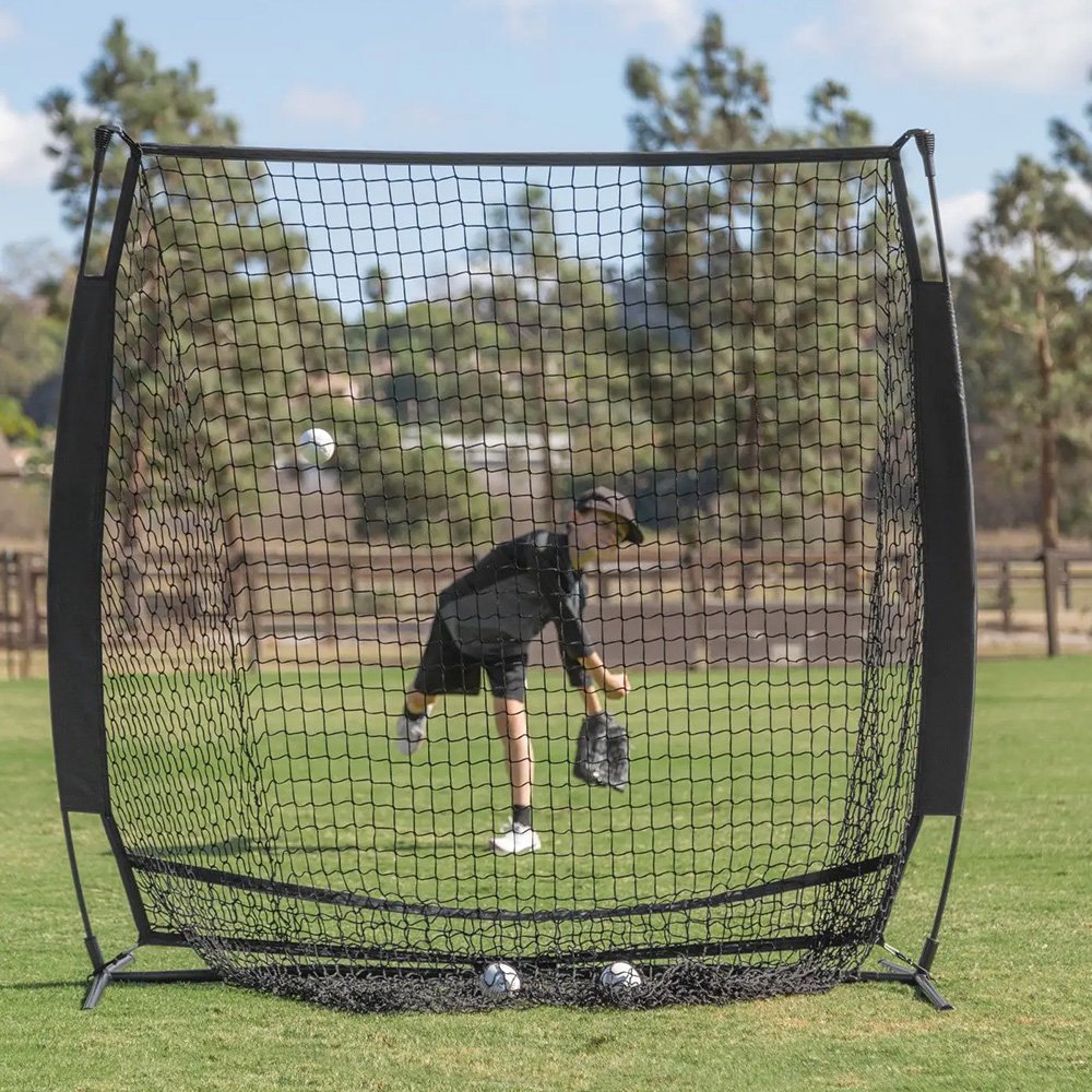 OEM Hot sale foldable 7X7FT baseball hitting net Target practise golf net