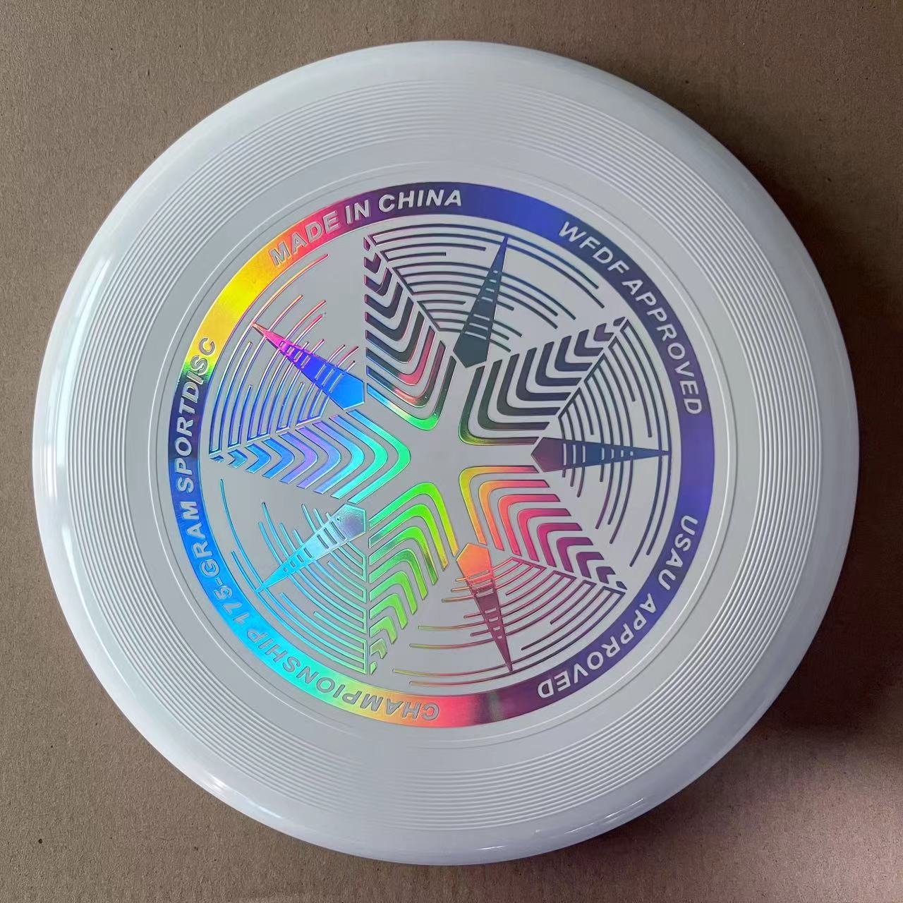 WFDF Certification Portable ultimate frisbeed frisbeed manufacturer custom frisbeed logo Accept oem Frisbe