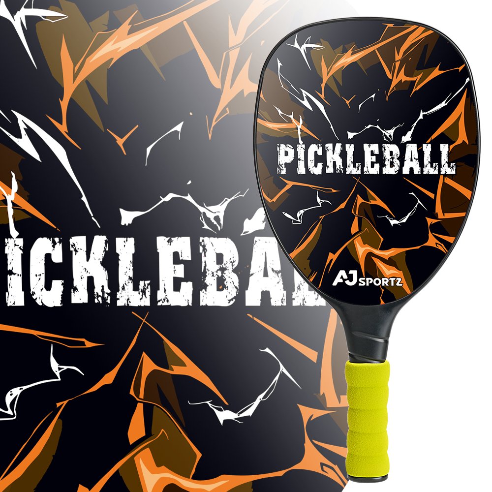 AJ sportz Lighting Kid Pickleball Paddle Thermoformed Outdoor Games Propulsion Core Pickleball Paddle Set Cheap