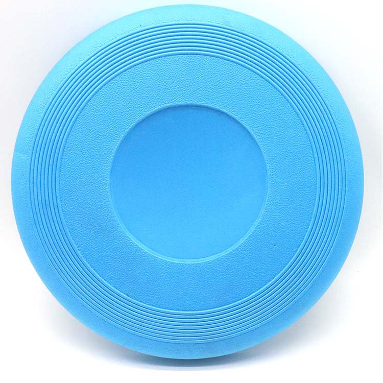 Hollow Design Dog Training Frisbee EVA Cold Pressed Forming Water Floating Interactive Pet Sponge Frisbee Toy