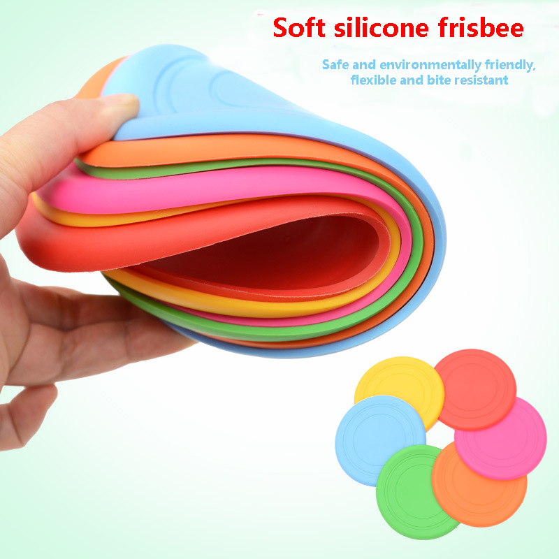 Dogs Flying Disc Training Interactive Outdoor Sport training toys Pet Bite-Resistant Flying Disc