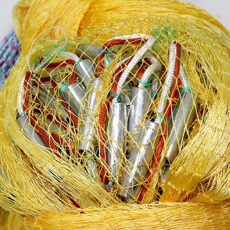 American 8ft to 12ft 3/4"str lead chain throwing nets casting net fishing net