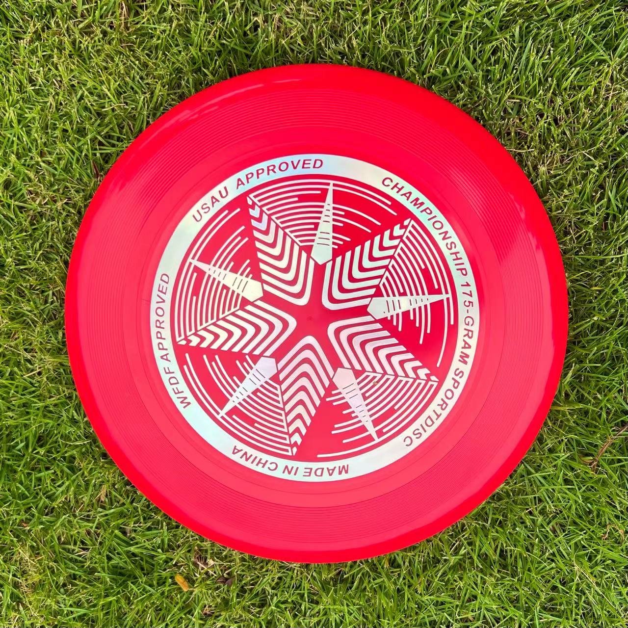 WFDF approved X-UFO Ultimate Frisbee factory Hot Selling Training Flying Disc Soft Plastic Championship Team Outdoor customize 175g Frisbee