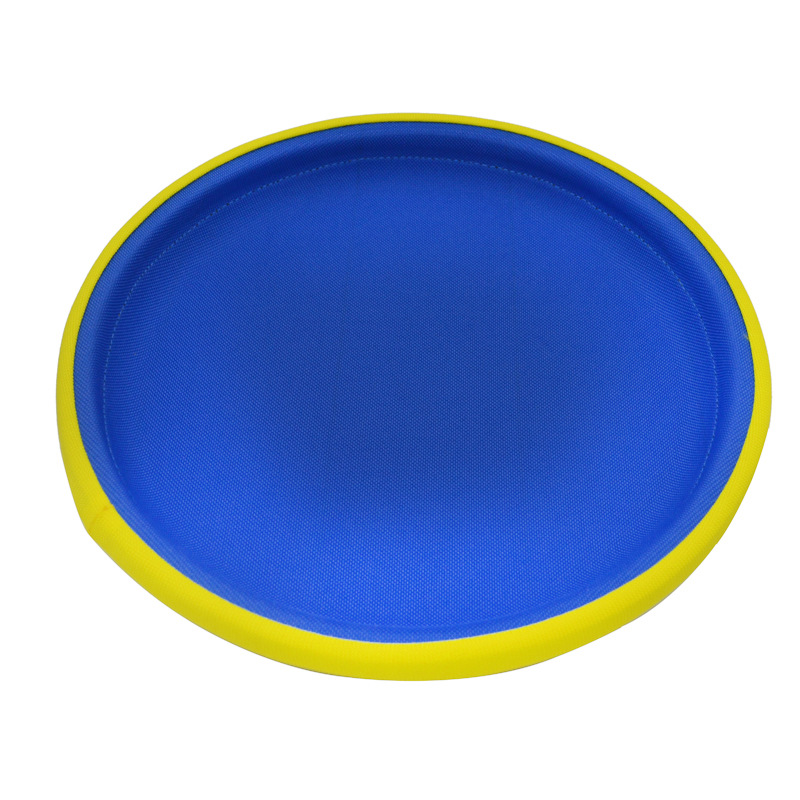 Dog Chew Toy Durable Bite Resistant EVA Flying Disc Dog Toy Interactive Training Outdoor Pet Toys Dog Frisbeed Customizable