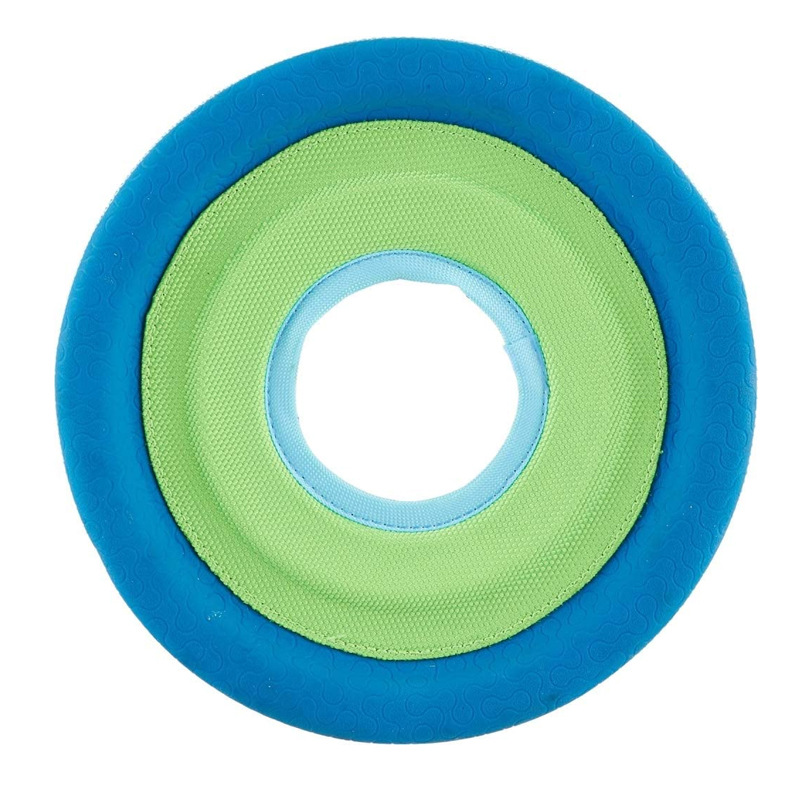 Dog Chew Toy Durable Bite Resistant EVA Flying Disc Dog Toy Interactive Training Outdoor Pet Toys Dog Frisbeed Customizable