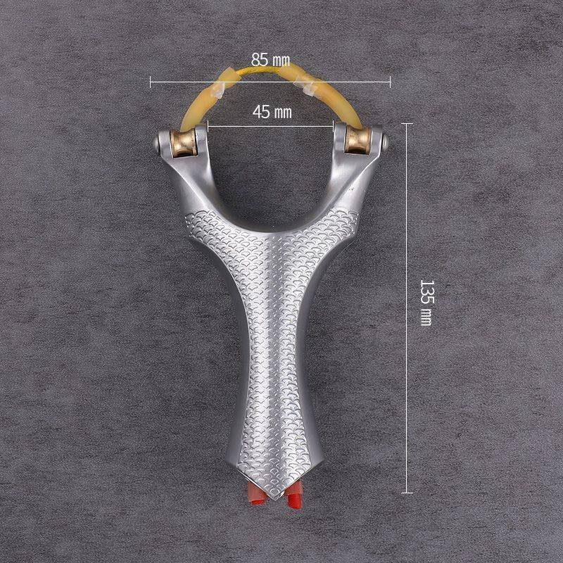 The new Tianya pulley slingshot precision fishing fish fast -racing stainless steel fisheya dedicated to the top sling