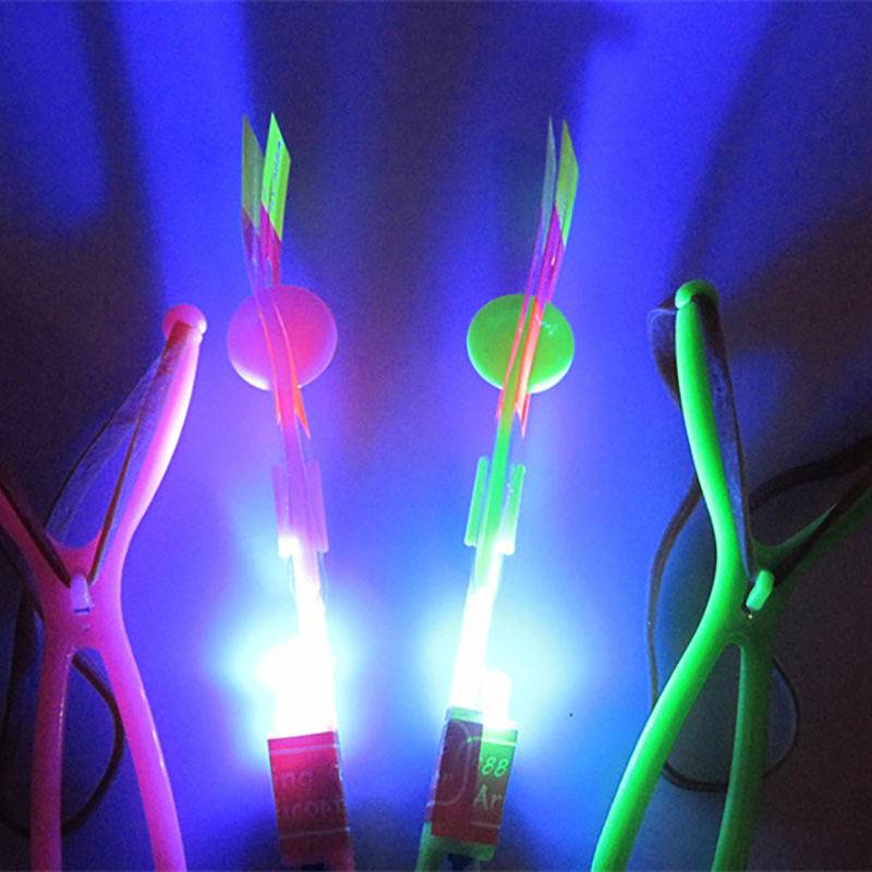 Douyin ground stall supply ejection flying arrow shine flying arrow flying sky fairy aircraft flash ejection stall flying arrow slingshot