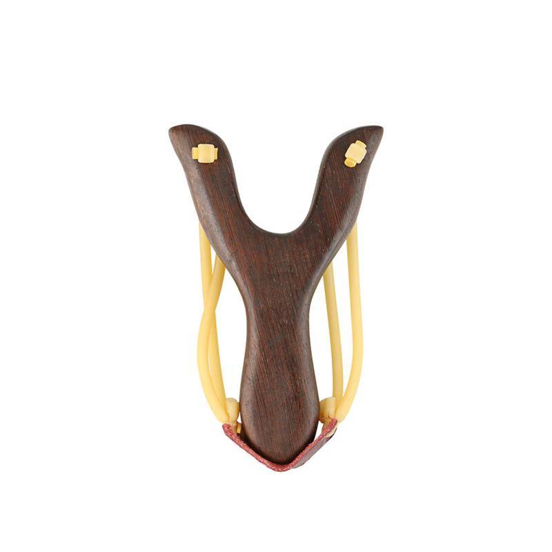 Traditional wooden slingshot outdoor competitive solid wood slingshot classic adult children toys toy wooden fork primary entry slingshot